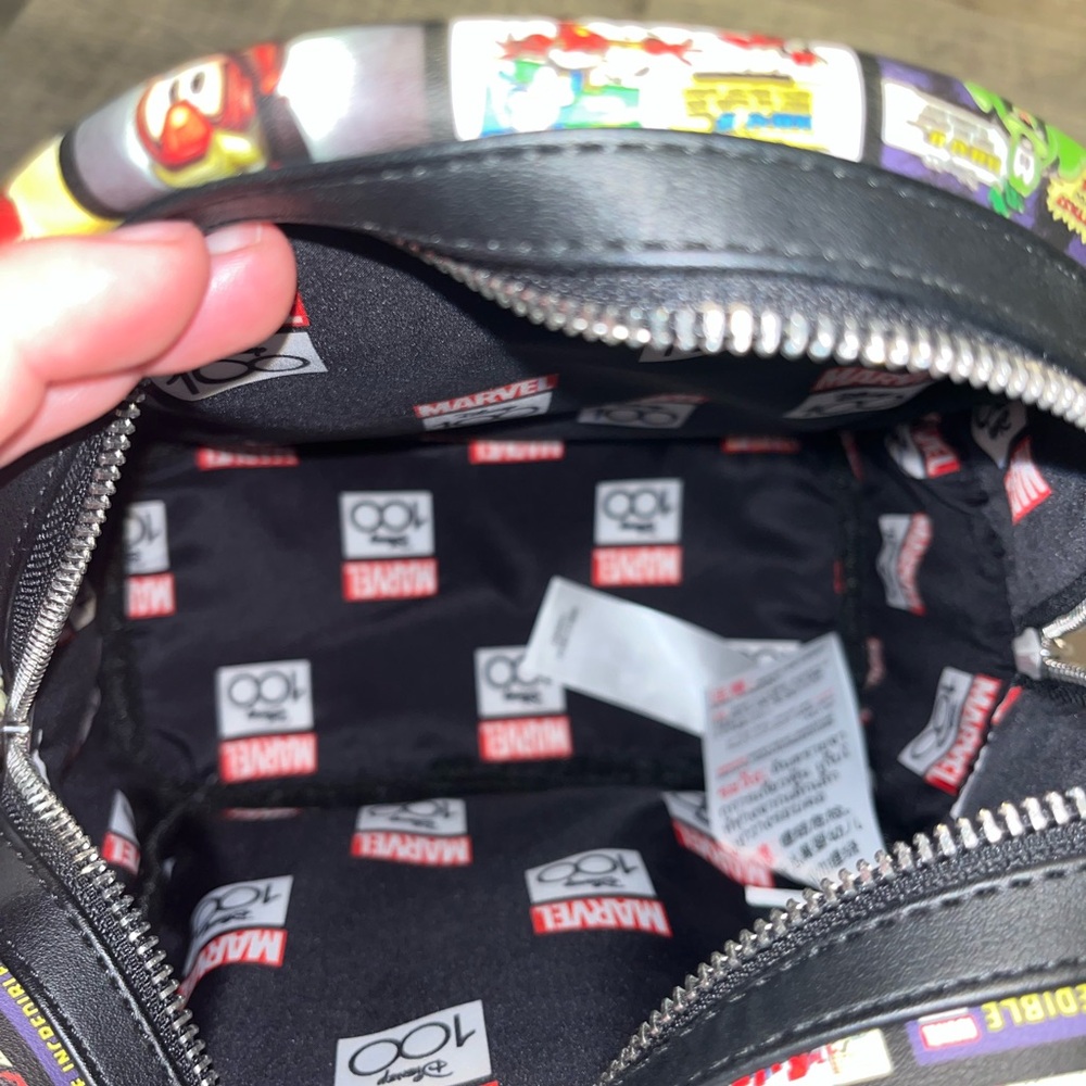 Loungefly Marvel Comic Print Backpack - image 6